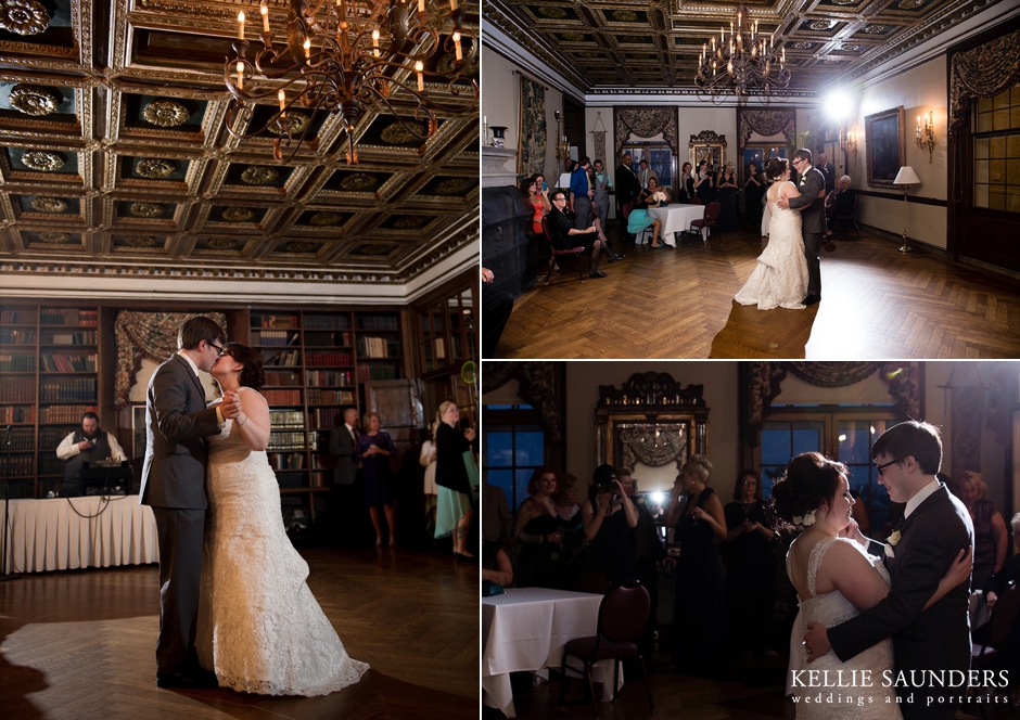 Grosse Pointe war memorial wedding first dance